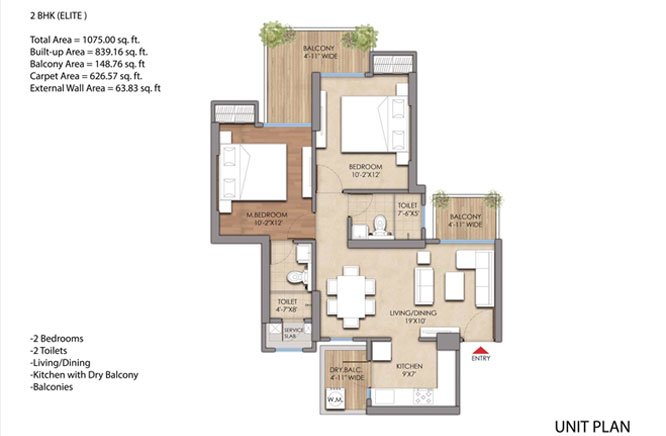 Sobha Aranya Floor Plan